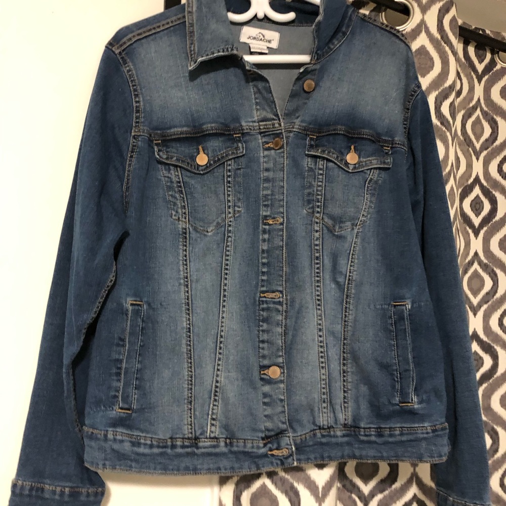 Jordache Classic Blue Jean Jacket